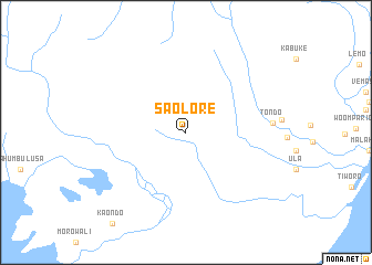 map of Sao Lore