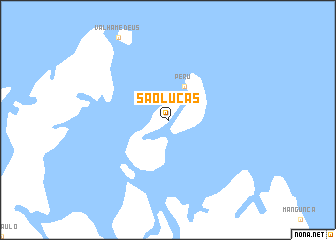 map of São Lucas
