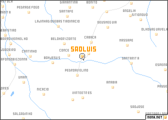 map of São Luís