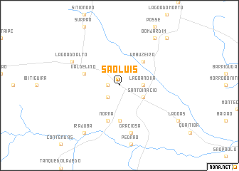 map of São Luís