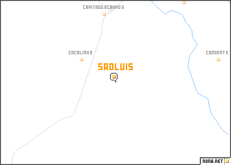 map of São Luís