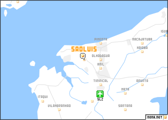 map of São Luís