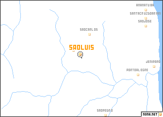 map of São Luís