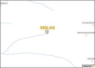 map of São Luis