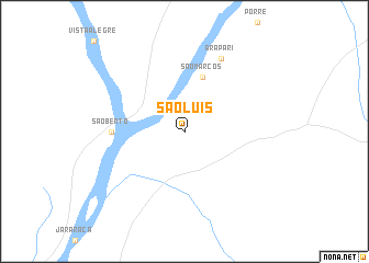 map of São Luís