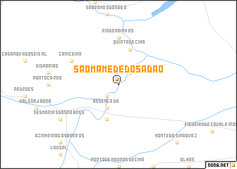 map of São Mamede do Sádão