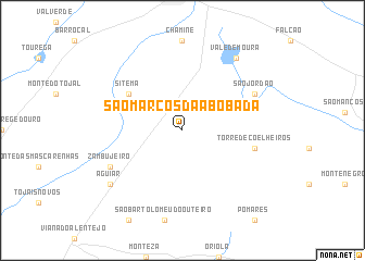 map of São Marcos da Abóbada