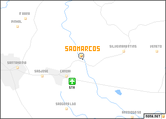 map of São Marcos