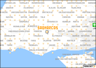 map of São Marcos