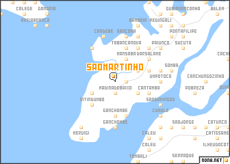 map of São Martinho