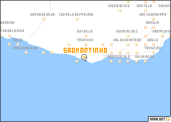 map of São Martinho