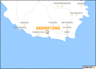 map of São Martinho