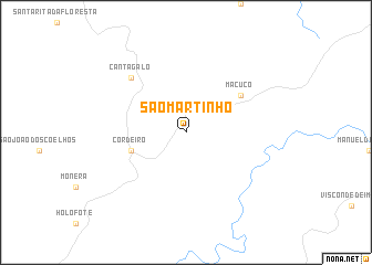 map of São Martinho