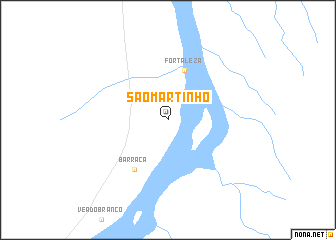 map of São Martinho