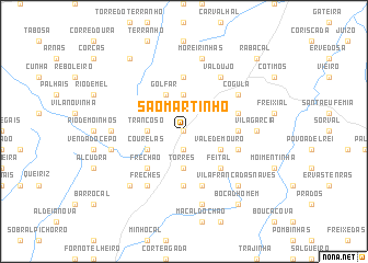 map of São Martinho