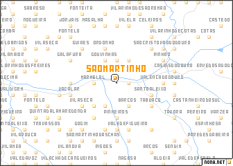 map of São Martinho