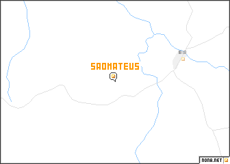 map of São Mateus