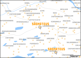 map of São Mateus