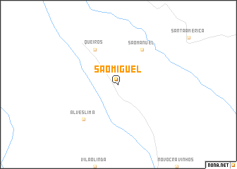 map of São Miguel