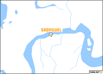 map of São Miguel