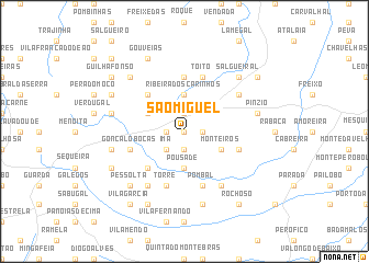 map of São Miguel