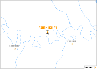 map of São Miguel