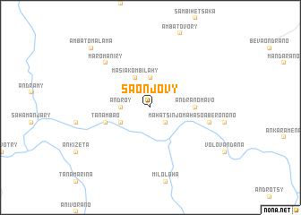 map of Saonjovy