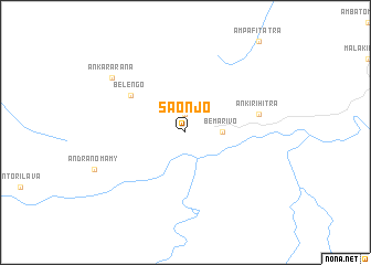 map of Saonjo