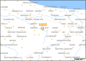 map of Saon