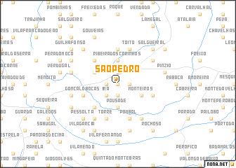 map of São Pedro