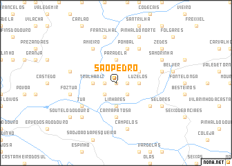 map of São Pedro