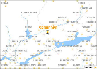 map of São Pedro