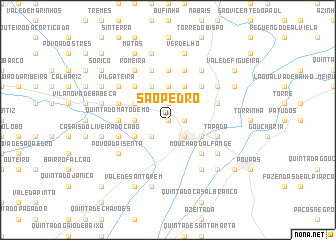 map of São Pedro