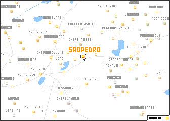 map of São Pedro