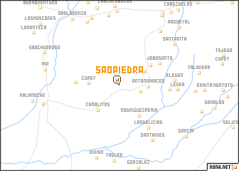 map of Sao Piedra