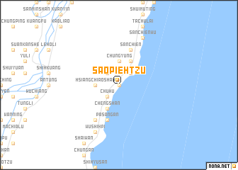 map of Sao-pieh-tzu