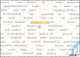 map of São Quintino