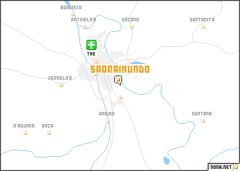 map of São Raimundo