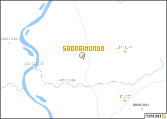 map of São Raimundo