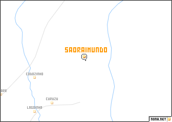 map of São Raimundo