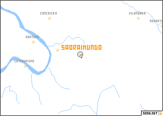 map of São Raimundo