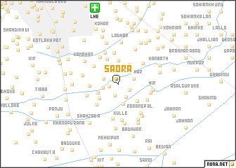 map of Saora