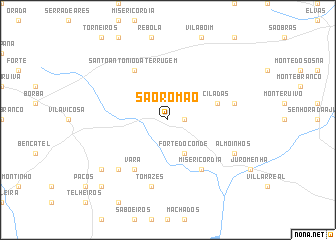 map of São Romão