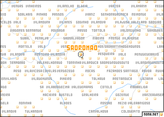 map of São Romão