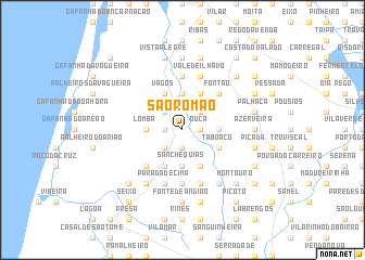 map of São Romão