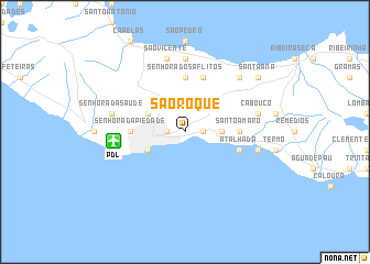 map of São Roque