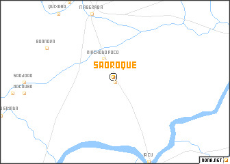 map of São Roque