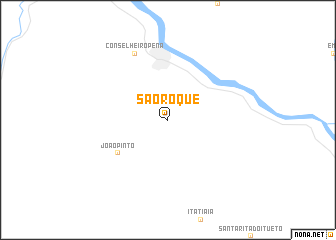 map of São Roque