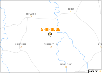 map of São Roque