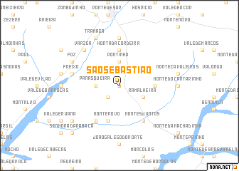 map of São Sebastião